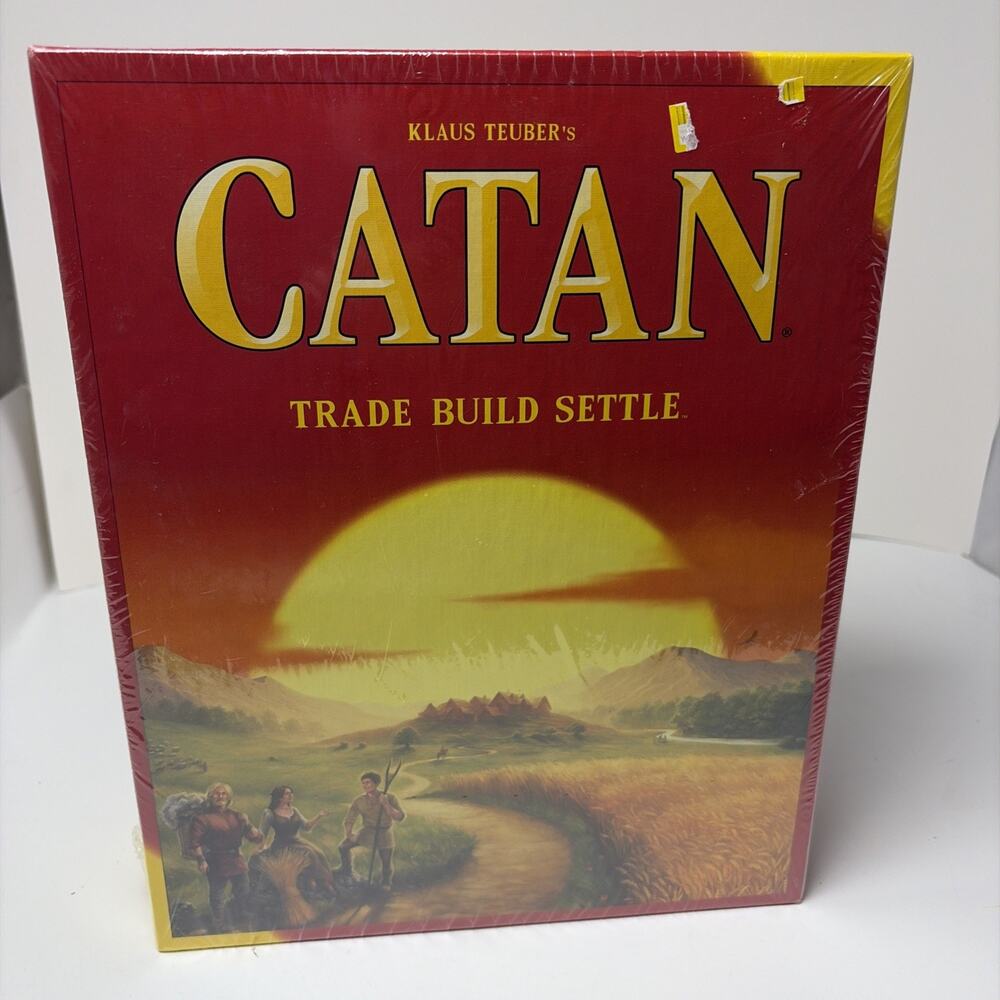NEW CATAN Klaus Teuber's Board Game #3071 - Trade Build Settle (2016)